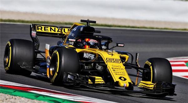 雷诺车队翻盘威廉姆斯，塞恩斯刷新纪录